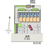 ★手数料０円★名古屋市名東区亀の井３丁目　月極駐車場（LP）